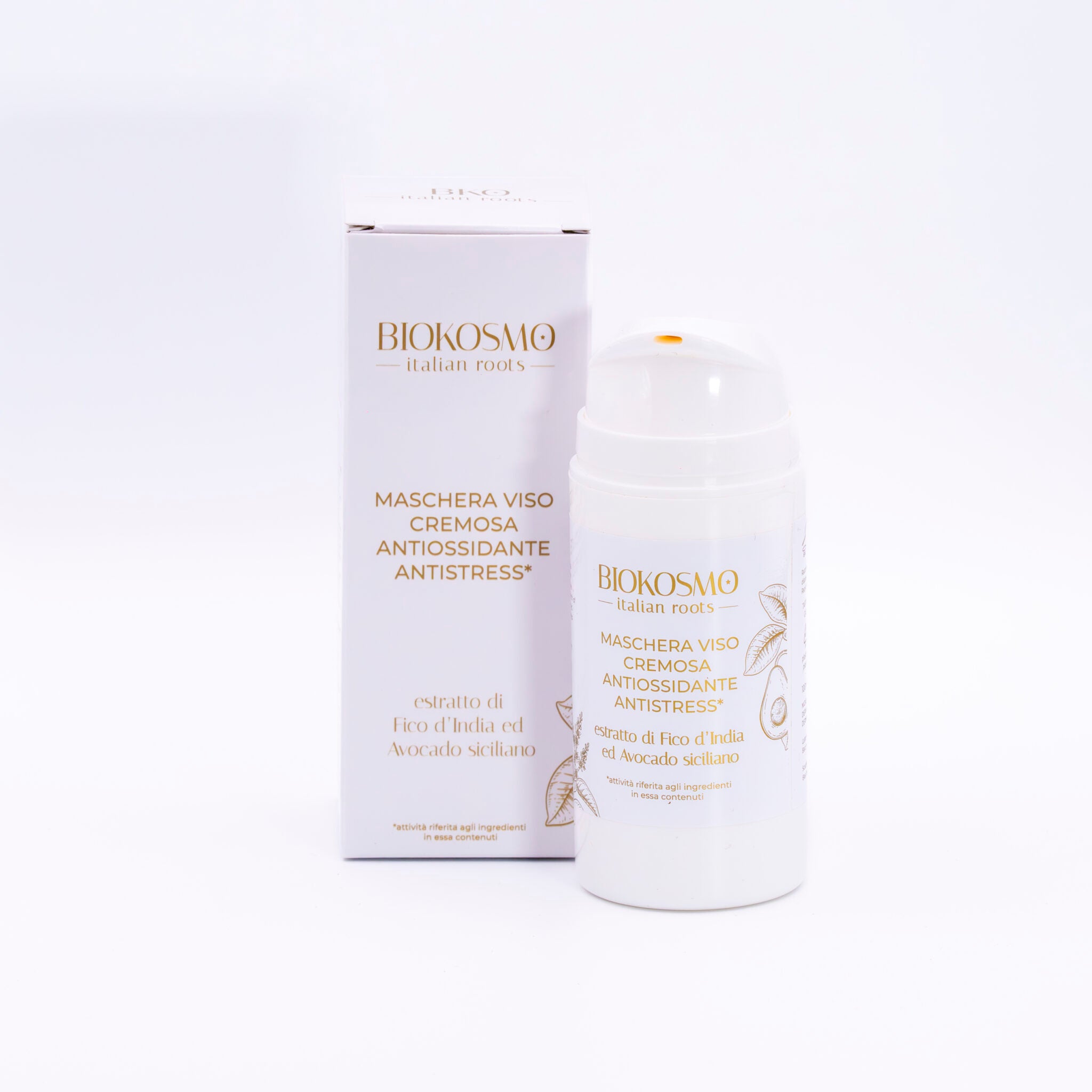 BIOKOSMO antioxidant, anti-stress crème gezichtsmasker