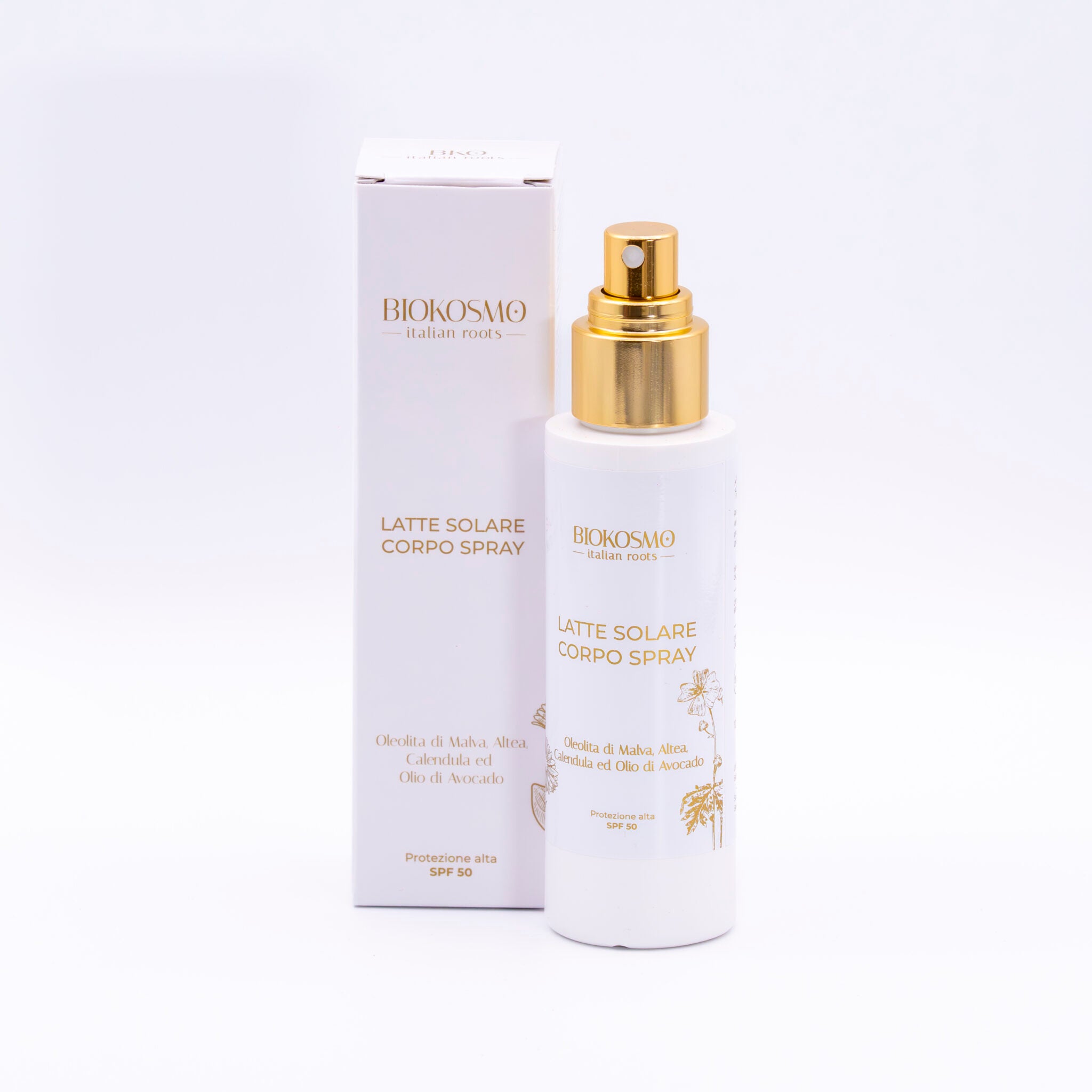 BIOKOSMO sunmilk spray SPF 50 - hoge bescherming